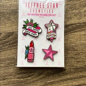 Jeffree Star Enamel Pin Set New